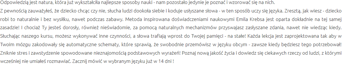 Efektywna Metoda Nauki Ropczyce